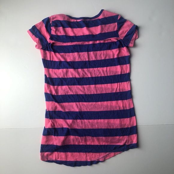 Splendid Women's Cut Out Tee Size XS Striped - Picture 2 of 10